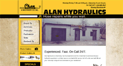 Desktop Screenshot of alan-hydraulics.com